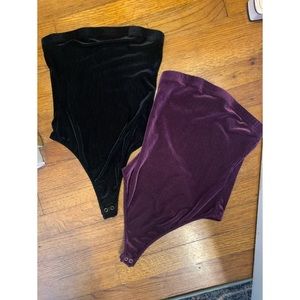 Velour Bodysuits